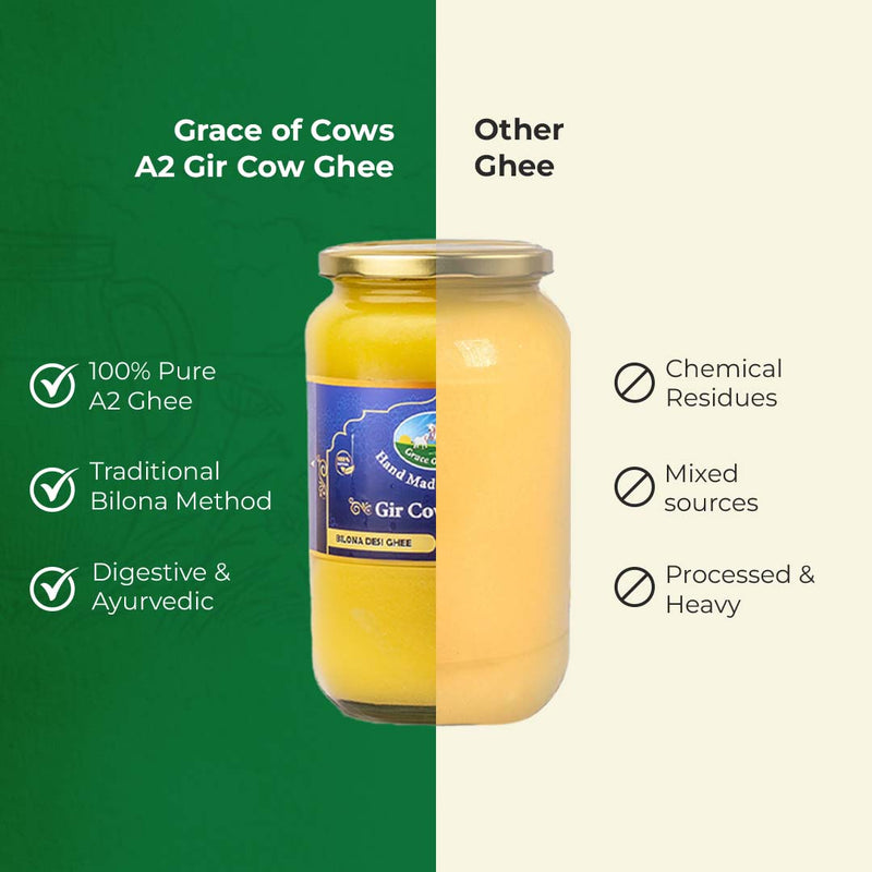 A2 Gir Cow Ghee – 1 Litre